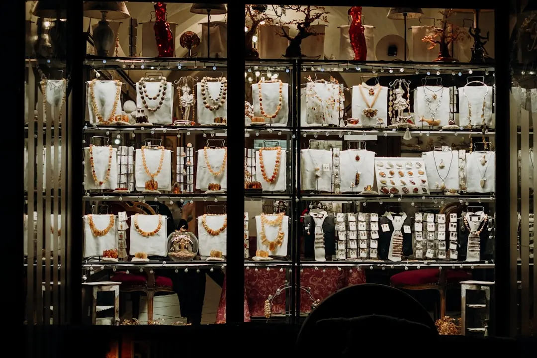 Bali Silver Jewelry Manufacturer — silver jewelry collection display