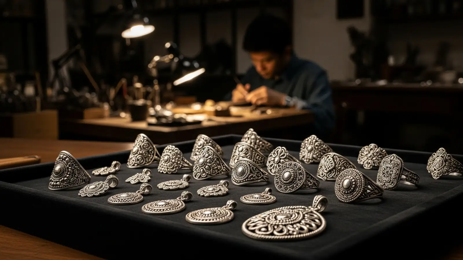 925 Sterling Silver Jewelry, Made in Celuk